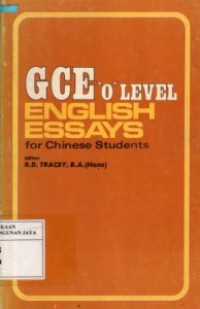 GCE '0' Level English Essays For Chinese Students