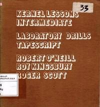 Kernel Lessons Intermediate : Laboratory Drills (Tapescript)