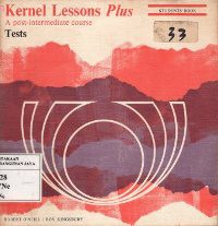 Kernel Lessons Plus : A Post-Intermediate Course Tests (Student's Book)