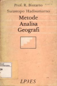 Metode Analisa Geografi