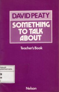 Something To Talk About (Teacher's Book)