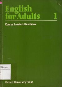 English For Adults 1 (Course Leader's Handbook)