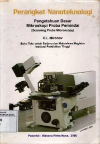 Perangkat Nanoteknologi Pengetahuan Dasar Mikroskopi Proba Pemindai