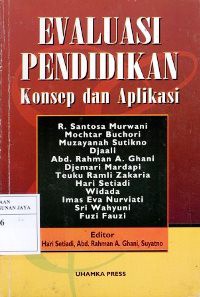 Image of Evaluasi Pendidikan : Konsep dan Aplikasi