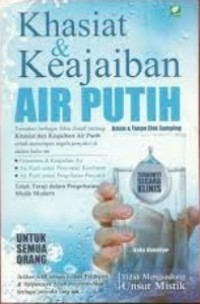 Khasiat dan Keajaiban Air Putih