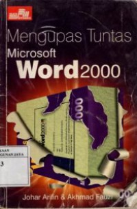 Mengupas Tuntas Microsoft Word 2000