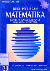 Image of Matematika Untuk SMU 2B Kelas 2