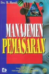 Manajemen Pemasaran
