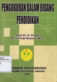 Pengukuran Dalam Bidang Pendidikan