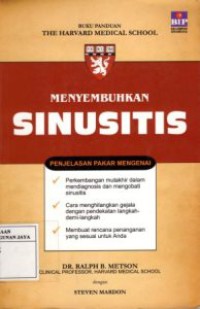 Menyembuhkan Sinusitis