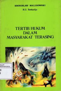 Tertib Hukum Dalam Masyarakat Terasing