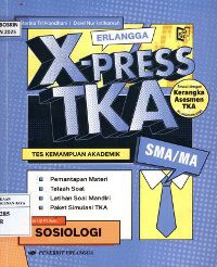 Image of Erlangga X-Press TKA Sosiologi SMA/MA